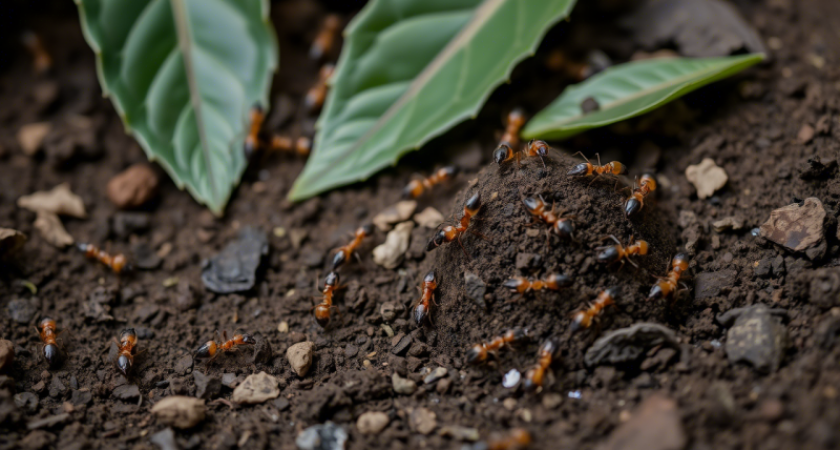 Муравьи сами уйдут через сутки после такого угощения: никакой химии и хлопот