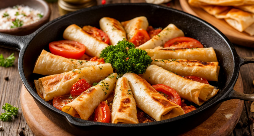 Влюбилась в этот завтрак из лаваша: рецепт удивил не одну меня, никто не верит, что я готовлю его так просто