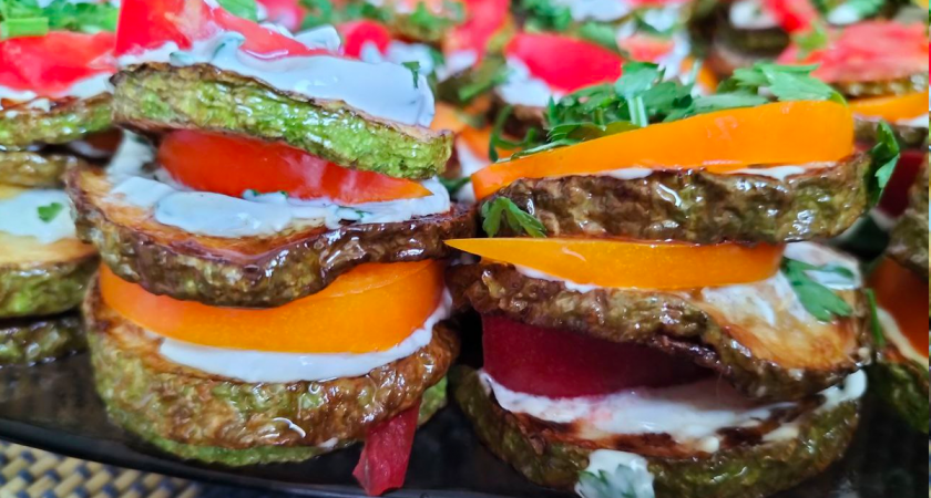 Закуска "Генеральская" из кабачков. Её съедают без остатка, а готовить проще простого