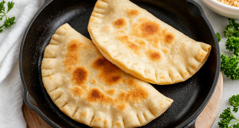 Никакой возни с тестом, беру лаваш и через 5 минут уже на сковороде: потрясающая вкуснота, лучше чебуреков