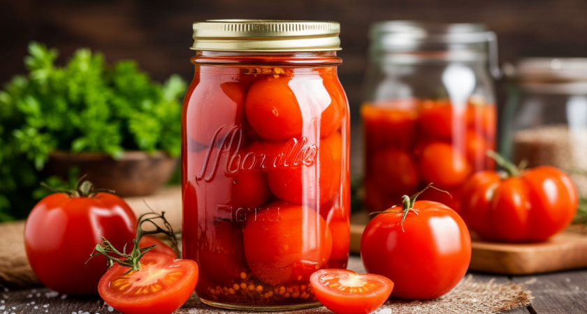 Помидоры в собственном соку на зиму, уже лет 5 только так готовлю: никогда не остаются до весны, сколько бы ни закрыла