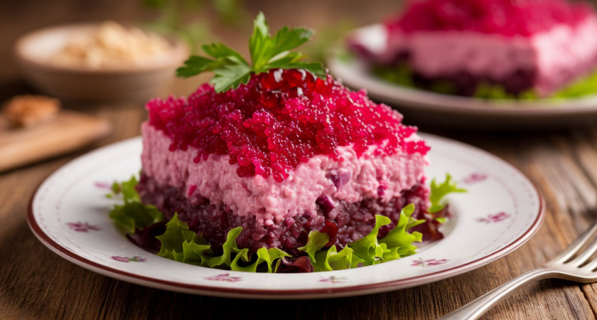 Все едят, но определить не могут. А салат из обычной селедки, сочетание ингредиентов просто изумительное