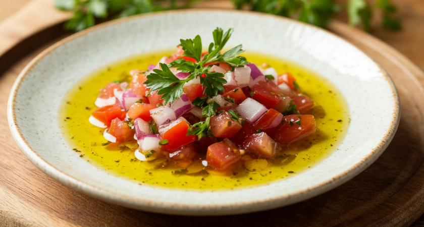 Нашла рецепт советского винегрета в бабушкиной книге за 1952 г: мы готовим совсем не так. А заправка особенно вкусная - за уши не оттянешь