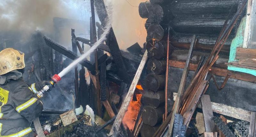 За сутки в Кировской области случились девять пожаров