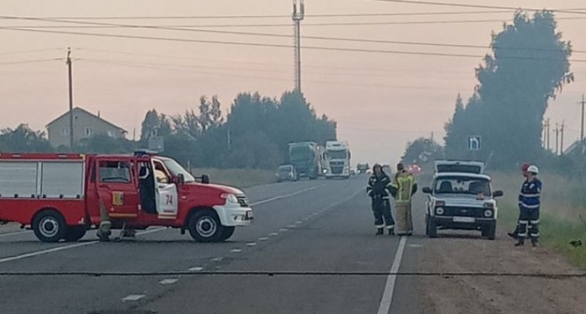 На пути из Кирова в Кирово-Чепецк произошел прорыв высоковольтной линии