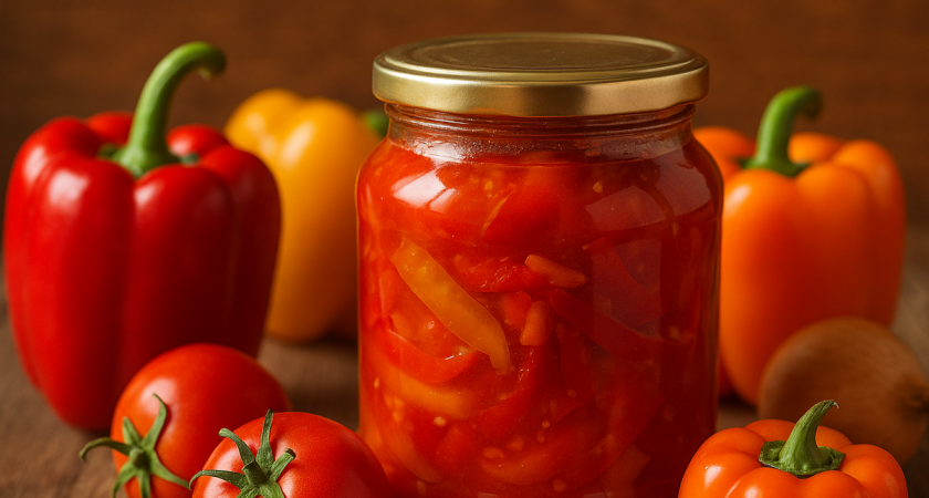 Закатываю каждый год по 30 банок! Лечо за 10 минут без уксуса и без варки