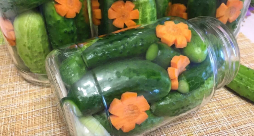 Огурцы "по-болгарски", те самые которые ещё в советское время буквально сметались с прилавков магазинов