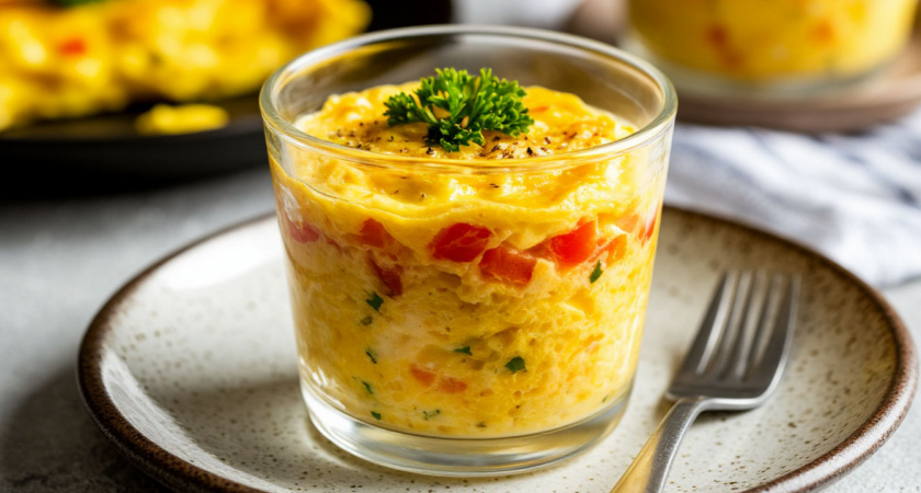 Яичницу на сковородке больше не жарю — беру простой стакан: получается в миллион раз вкуснее