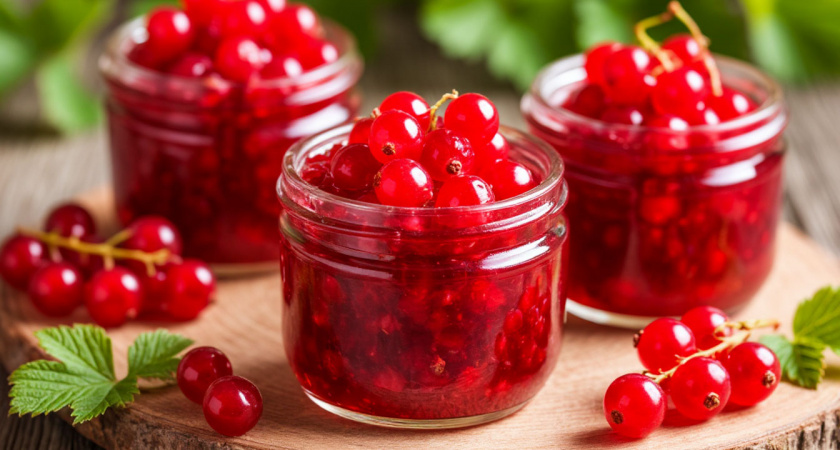 Как я заготавливаю джем из красной смородины: быстро, много и без косточек