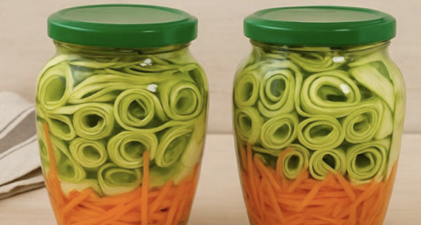 Шесть рецептов приготовления закусок из кабачков. Пока все соседи не знают, кому отдать свои кабачки, я мариную их на зиму