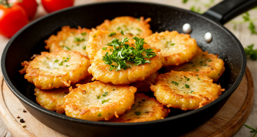 Жарю луковые оладьи - забытый экономный рецепт из 90-х: 1 луковица, 1 ложка муки и 1 яйцо - и сковорода оладий. Вкусно - за уши не оттянешь