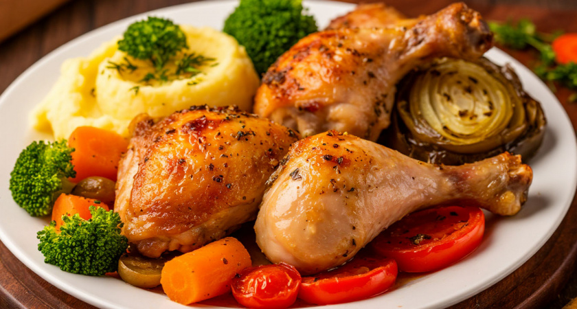 Куриные ножки в духовке - шашлык больше не нужен. Вот, как нужно готовить курицу