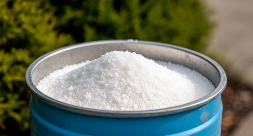 Почему я подсыпаю соль в ведро для мусора? Это сэкономило мне кучу времени!