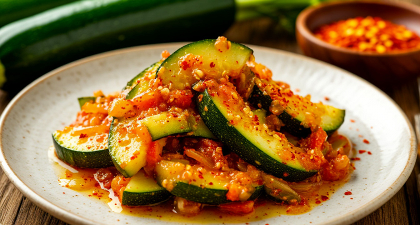 Найден "тот самый" рецепт кабачков по-корейски на зиму: хрустящие, как огурцы, и готовятся элементарно