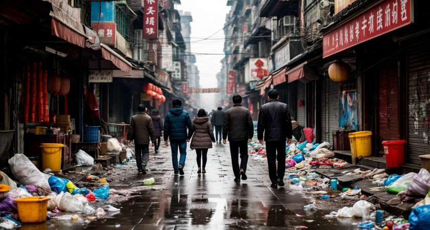 Все помои с очистками выливают прямо на улицы города, вонь стоит отменная: отзыв туриста о Хайнане