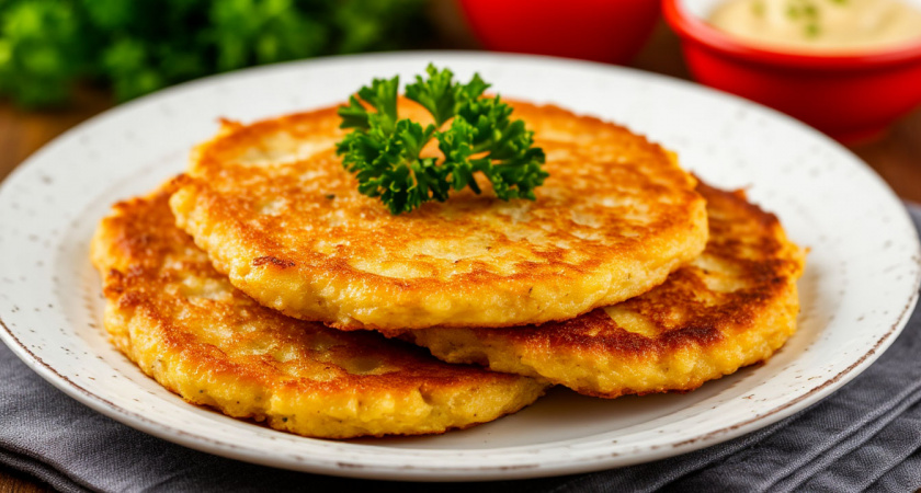 Курдраники: готовлю вместо драников и подаю к обеду с любимым гарниром