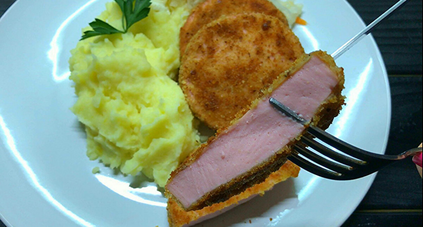 Рецепт из столовой советского общепита. Колбаса жареная по-ленинградски