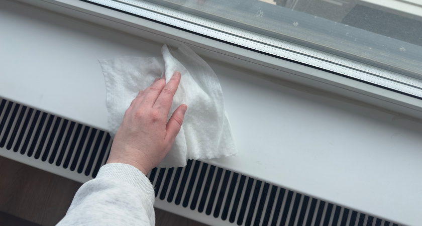 Делаю тряпку от пыли на основе кондиционера: в доме чисто неделями