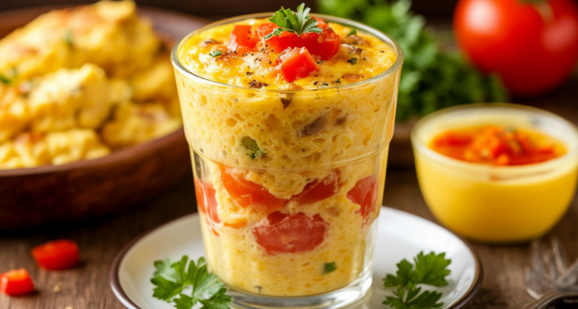 Яичницу на сковородке больше не жарю — беру простой стакан: получается в миллион раз вкуснее