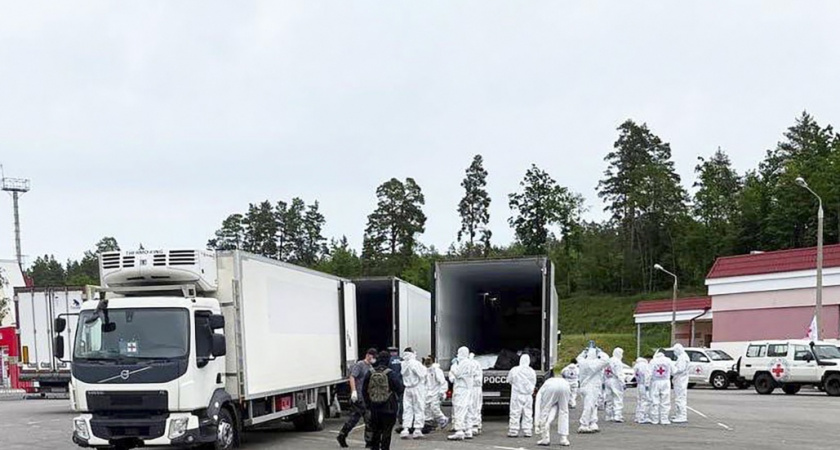 Россия отправила Украине еще 1 000 тел военных