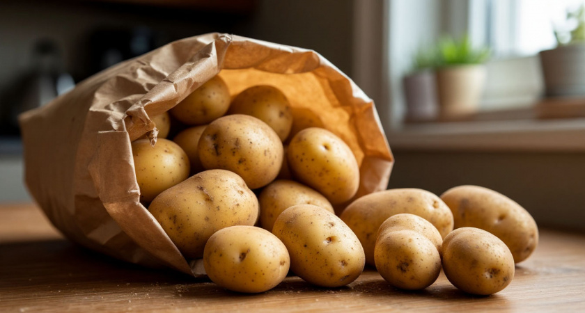Как правильно хранить картошку в квартире