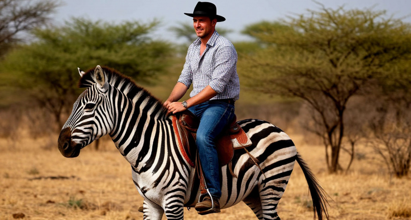 Почему люди не приручили зебру и не ездят на ней верхом? Объясняю просто