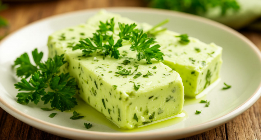 Готовлю зеленое масло на зиму за 10 минут вместо покупки за 350 рублей. Хватает на всю семью до весны