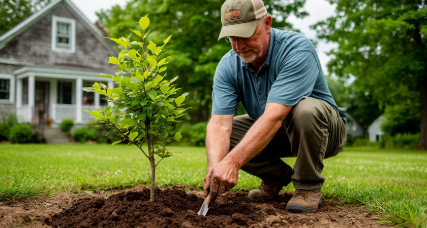 Это дерево осушит выгребную яму за 3 глотка: посадил дерево – и откачка больше не нужна