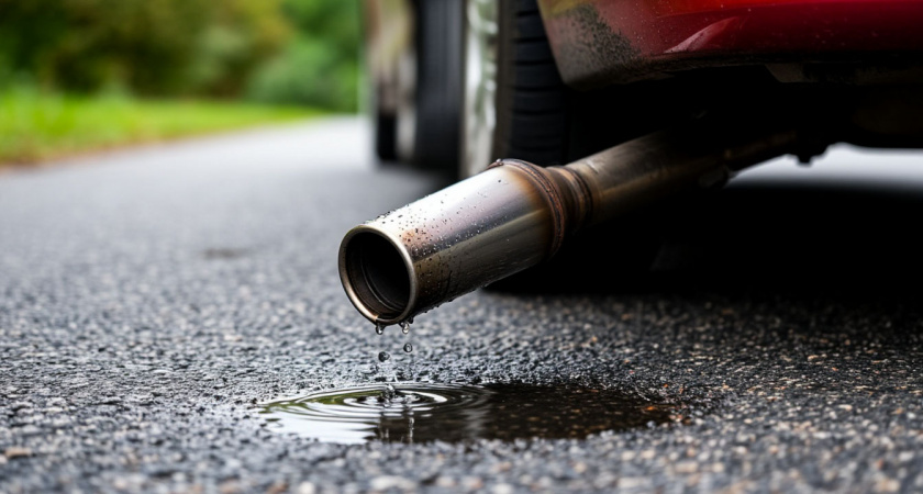 Почему вода из глушителя — не просто конденсат, а угроза для авто