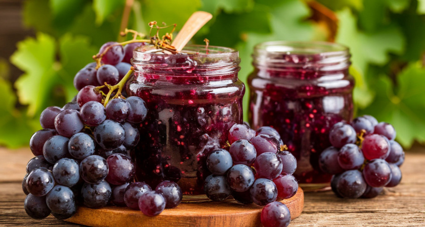 Научила подруга с Юга: теперь всегда готовлю варенье из винограда - получается настоящий деликатес