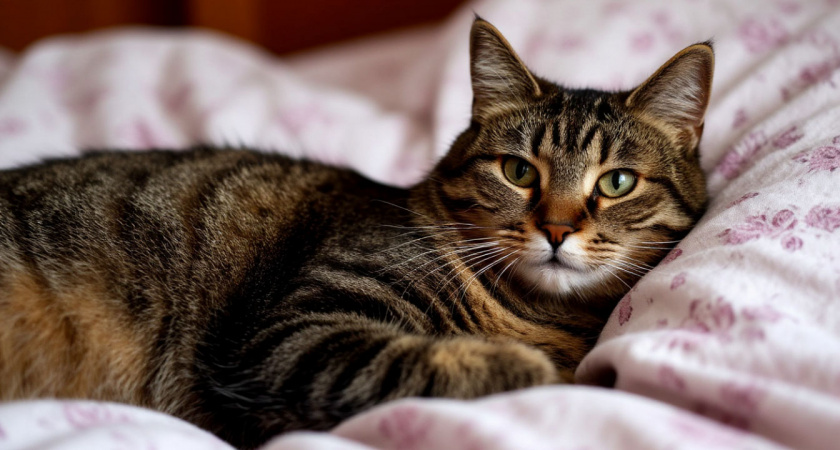 Почему кошки поджимают лапки под себя? Наконец-то узнала, что скрывается за этой привычкой