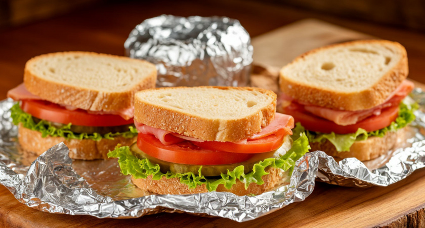 Фольга блестящей стороной внутрь или наружу: секреты правильного завертывания еды