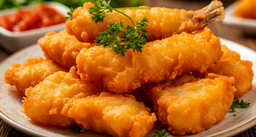 Вот он - идеальный кляр для рыбы: делают рыбу и нежнее и сочнее, даже горбуша получается вкуснее, чем в дорогом ресторане