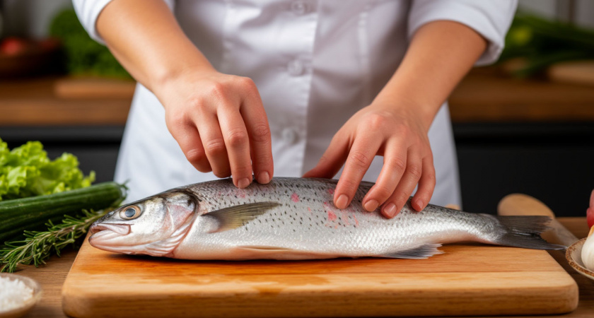Любую рыбу чищу руками без ножа и кипятка: кухня не пачкается - испанский метод действительно работает