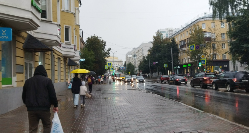 В Кировской области прогнозируется сильный ливень 