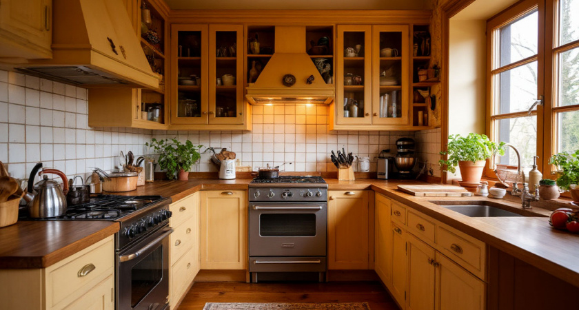 Как быстро и безопасно почистить кухонные фасады: 3 проверенных метода и один эффективный рецепт в конце