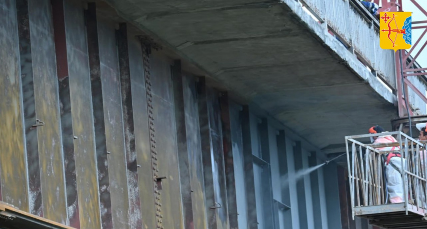 В Нагорском районе ремонтируют мост через реку Кобру