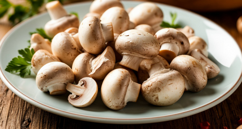 Простая закуска из шампиньонов, которую можно приготовить за 10 минут и оставить мариноваться