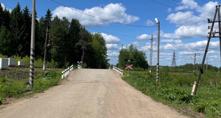 В Кирово-Чепецком районе перекроют переезд у деревни Мокрецы