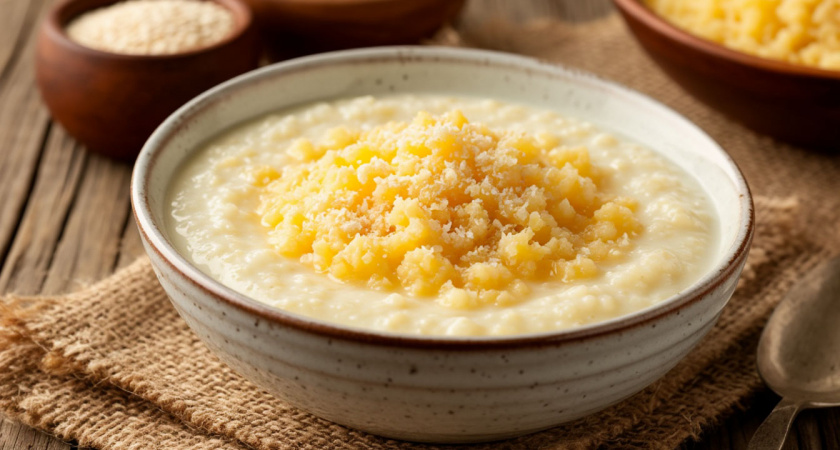 Для такой каши и крупы никакой не надо: варится 3 минуты - даже дети просят добавки 