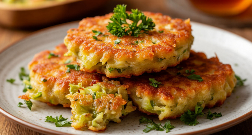 Всю осень готовлю оладьи из капусты: нежные, вкусные, стоят копейки