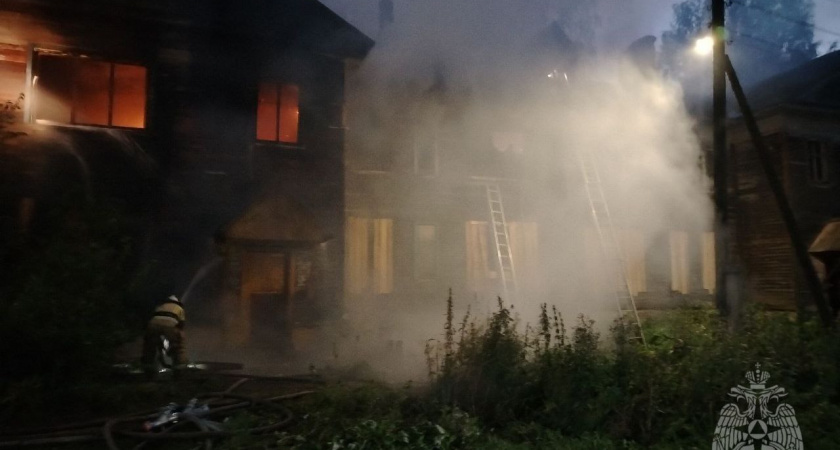 В Нововятском районе ликвидировано возгорание в доме