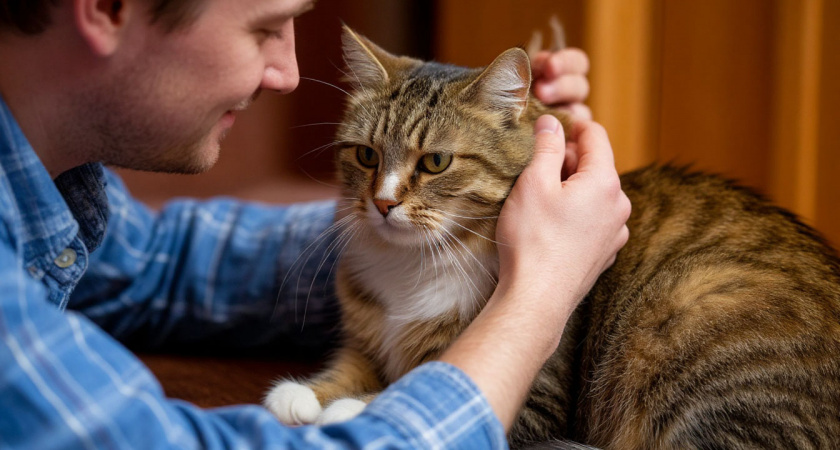 18 признаков, что кошка вас любит