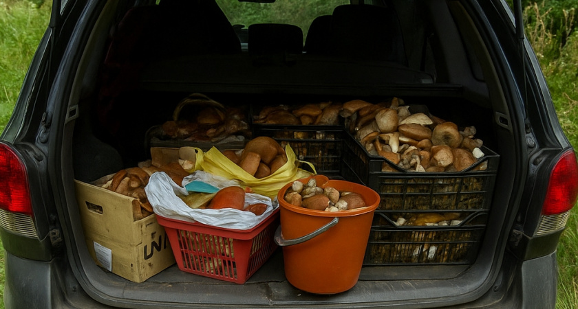 Как вычислить грибное место: готовьте багажник под дары леса