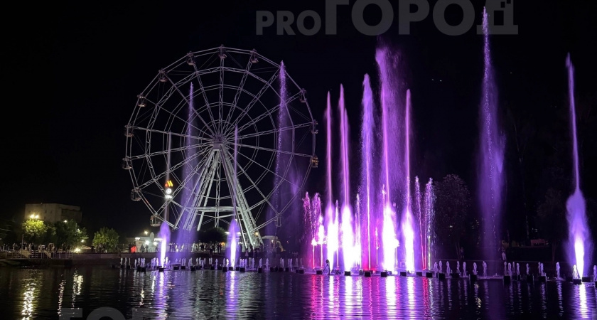 Стало известно, когда откроется новый светомузыкальный фонтан в центре Кирова