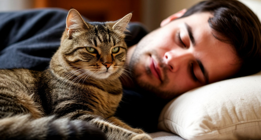 Кошки защищают ваш сон: что делают кошки, пока вы спите