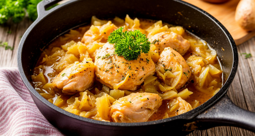 Моя семья требует это блюдо с капустой каждую неделю. Спасибо грузинскому повару за гениальный и дешевый рецепт