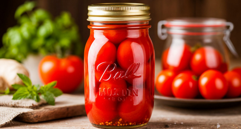 Гвоздь программы: закатываю помидоры со сливами. Гости сходят с ума и требуют рецепт