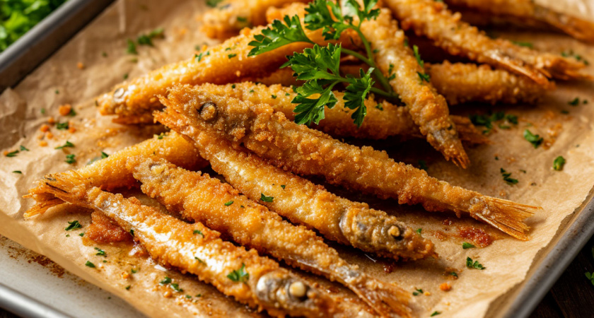 Хруст слышно из соседней комнаты: готовлю мойву так, что она тает во рту, а выглядит как ресторанное блюдо