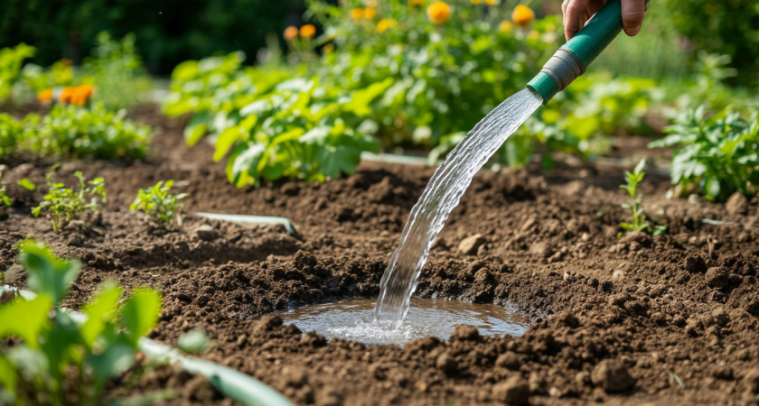 Секрет осенней обработки: поливаю грядки этим средством — и фитофтора не возвращается годами